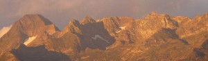 2Chaîne et massif du Mt Valier vus depuis Soulan sept.2014